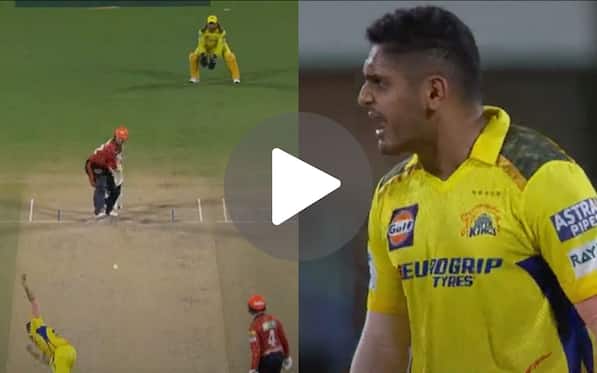 [Watch] 'Rampant' Tushar Deshpande Animatedly Gives Travis Head A Fiery Send-Off